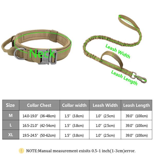 durable tactical dog collar adjustable nylon military dog collar leash for medium large dogs k9 german shepherd training bbyuxr
durable tactical dog collar adjustable nylon military dog collar leash for medium large dogs k9 german shepherd training bbyuxr