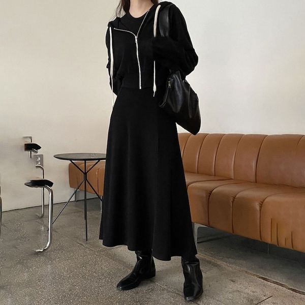 2021 new female two solid garments hood to sweatshirt fashion waist mid-long waistcoat spring 16db, Gray
2021 new female two solid garments hood to sweatshirt fashion waist mid-long waistcoat spring 16db, Gray