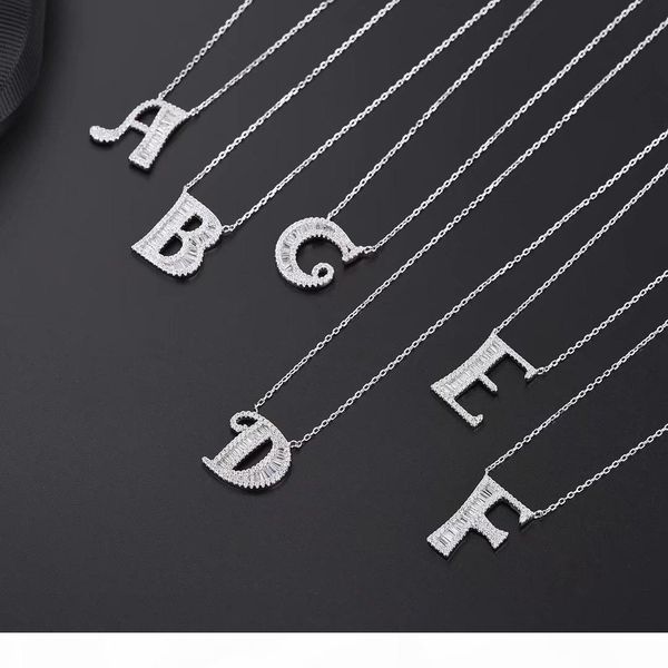 fashion-s925 sterling silver necklace 26 english alphabet necklace new christmas gift female models surname custom necklace diamond
fashion-s925 sterling silver necklace 26 english alphabet necklace new christmas gift female models surname custom necklace diamond