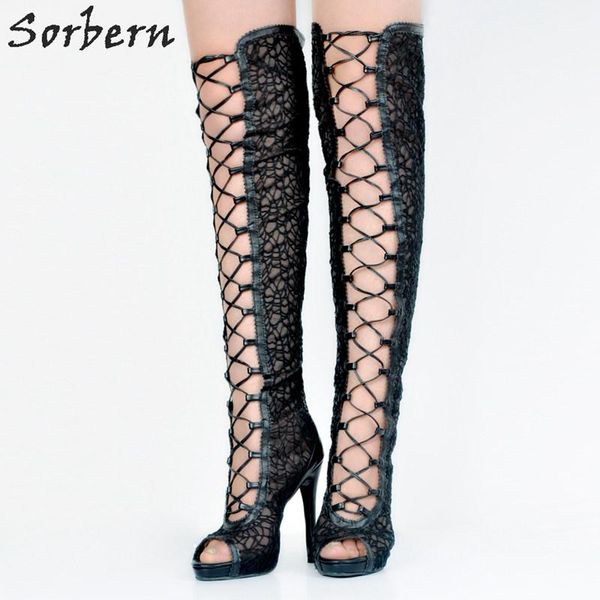 black lace fashion womens boots plus size chaussure femme lace up high thin heels peep toe ladies party boots botas mujer
black lace fashion womens boots plus size chaussure femme lace up high thin heels peep toe ladies party boots botas mujer