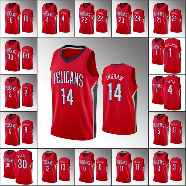 орлеан пеликаны мужчины брэндон ingram zion williamson j.j. redick джру холидей 2020 заявление nba красный заказ джерси, Black
орлеан пеликаны мужчины брэндон ingram zion williamson j.j. redick джру холидей 2020 заявление nba красный заказ джерси, Black