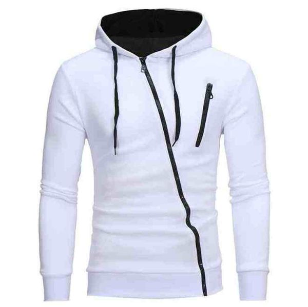 autumn new european and american cardigan fashion contrast color slim hooded large size men's long-sleeved sweater, Black
autumn new european and american cardigan fashion contrast color slim hooded large size men's long-sleeved sweater, Black