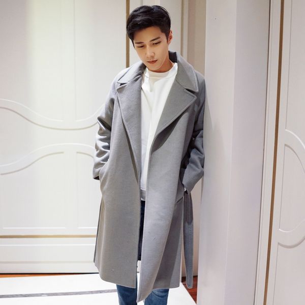 2021 new fashion winter wool trench coats loose jackets open point with ds50821 belt mc0u, Black
2021 new fashion winter wool trench coats loose jackets open point with ds50821 belt mc0u, Black