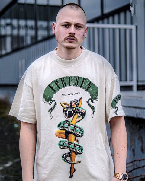 2022 spring summer europe london snake women vintage t shirts fashion men skateboard short sleeve tshirt clothes casual cotton tee, White;black
2022 spring summer europe london snake women vintage t shirts fashion men skateboard short sleeve tshirt clothes casual cotton tee, White;black