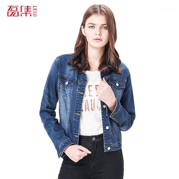 leiji fashion s 6xl 2016 plus size women winter solid blue cotton denim jacket light washed woman collar long sleeve jeans coats1, Black;brown
leiji fashion s 6xl 2016 plus size women winter solid blue cotton denim jacket light washed woman collar long sleeve jeans coats1, Black;brown