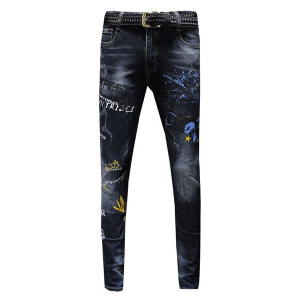 wholesale 2020 teenagers street hip hop denim jeans men's retro spring autumn splicing locomotive long pencil pants nightclub, Blue
wholesale 2020 teenagers street hip hop denim jeans men's retro spring autumn splicing locomotive long pencil pants nightclub, Blue