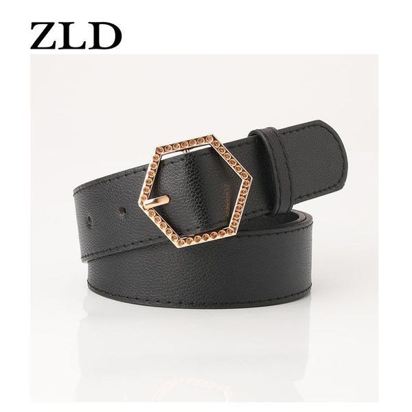 zld women's hexagonal alloy buckle imitation leather belt fashion korean version wild girl clothing decorative belt, Black;brown
zld women's hexagonal alloy buckle imitation leather belt fashion korean version wild girl clothing decorative belt, Black;brown