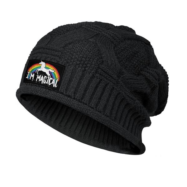 unicorn i' magical rainbow logoladies casual beanie hats winter skiing animalsladies logo funny rottweiler dog lover i am still a vega, Blue;gray
unicorn i' magical rainbow logoladies casual beanie hats winter skiing animalsladies logo funny rottweiler dog lover i am still a vega, Blue;gray