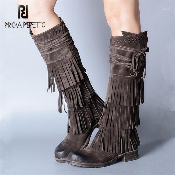 prova perfetto suede women knee high boots female fringed high boots platform flat botas mujer tassels autumn winter long boot1, Black
prova perfetto suede women knee high boots female fringed high boots platform flat botas mujer tassels autumn winter long boot1, Black