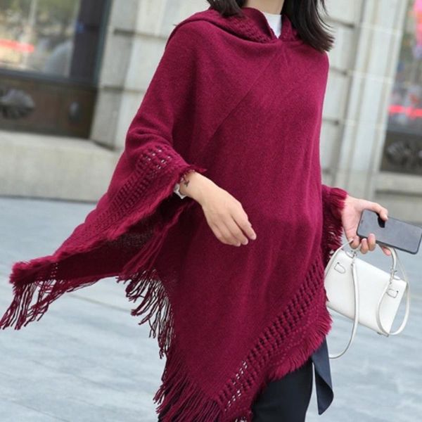 2020 winter hooded scarf coat solid color tassel loose casual warm coat open front poncho cape cardigan wrap shawl 45*60cm, Blue;gray
2020 winter hooded scarf coat solid color tassel loose casual warm coat open front poncho cape cardigan wrap shawl 45*60cm, Blue;gray