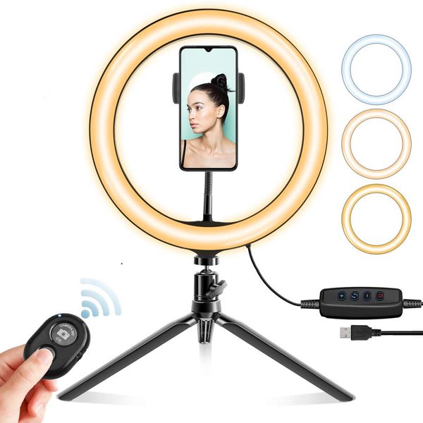 10'' led selfie ring light with adjustable tripods standing folding for smartphone youtube tiktok webcast selfie lamp equipment dh
10'' led selfie ring light with adjustable tripods standing folding for smartphone youtube tiktok webcast selfie lamp equipment dh