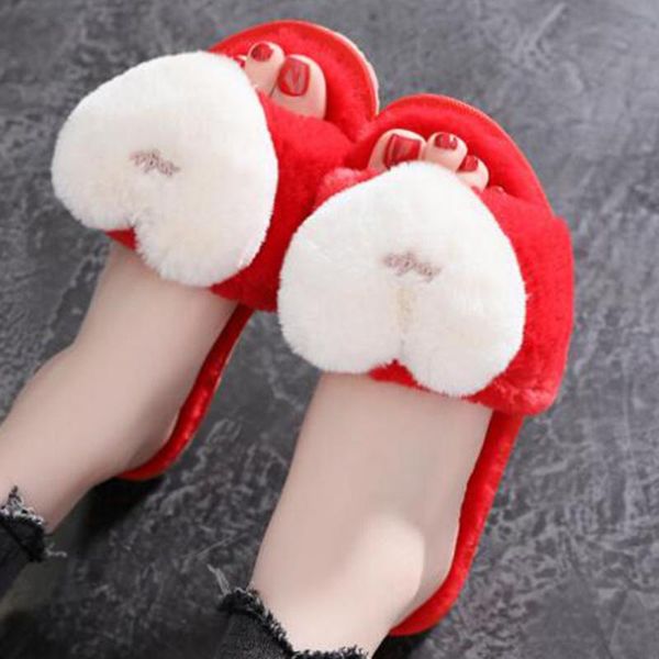 slippers women fur winter plush warm flat indoor shoes female fashion heart-shaped home casual fluffy xx594, Black
slippers women fur winter plush warm flat indoor shoes female fashion heart-shaped home casual fluffy xx594, Black