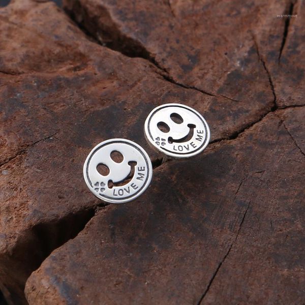 925 sterling silver earrings women round stud earrings smiling face wholesale earings for women fashion jewelry simple style1, Golden;silver
925 sterling silver earrings women round stud earrings smiling face wholesale earings for women fashion jewelry simple style1, Golden;silver