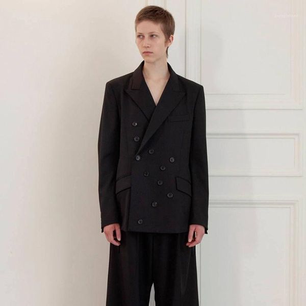 s-6xl 2020 men's suit casual style with many buttons irregular and loose double - breasted1, White;black
s-6xl 2020 men's suit casual style with many buttons irregular and loose double - breasted1, White;black