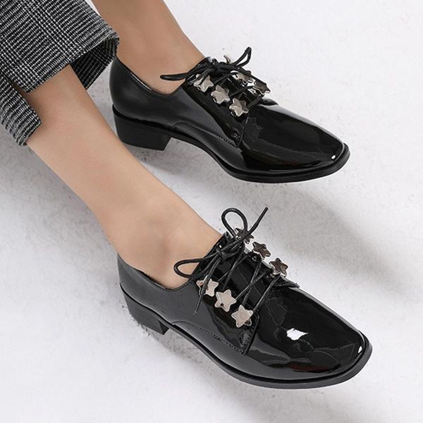 black pu leather flat shoes women office shoes cute star decoration lace-up ladies platform flat comfortable moccasins
black pu leather flat shoes women office shoes cute star decoration lace-up ladies platform flat comfortable moccasins