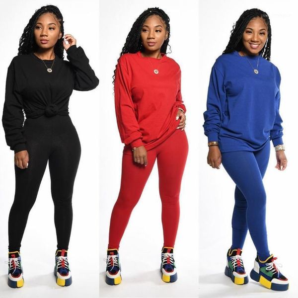 women's tracksuits fnoce 2021 autumn winter women's sets fashion casual solid long sleeve o-neck loose tight trousers 2-pc suits1, Gray
women's tracksuits fnoce 2021 autumn winter women's sets fashion casual solid long sleeve o-neck loose tight trousers 2-pc suits1, Gray