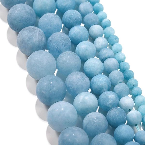 1strand lot 4 6 8 10mm matte blue chalcedony stone aquamarin round loose spacer beads for bracelet jewelry makings supplies h bbywpv
1strand lot 4 6 8 10mm matte blue chalcedony stone aquamarin round loose spacer beads for bracelet jewelry makings supplies h bbywpv
