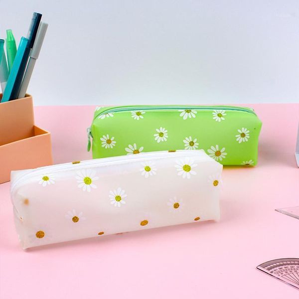 daisy large capacity pen bag simple transparent girl cosmetics daisy storage bag student pen1
daisy large capacity pen bag simple transparent girl cosmetics daisy storage bag student pen1