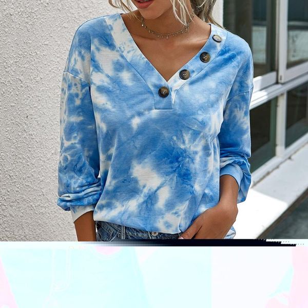 new women vintage hoodies tie dye print long sleeve casual sweatshirt ladies basic button v neck hoodies pullover top, Black
new women vintage hoodies tie dye print long sleeve casual sweatshirt ladies basic button v neck hoodies pullover top, Black
