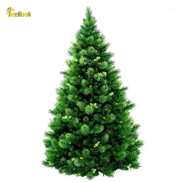 teellook 1.2m/3.6m pine needle pvc material christmas tree led lights christmas l mall home decorations1
teellook 1.2m/3.6m pine needle pvc material christmas tree led lights christmas l mall home decorations1
