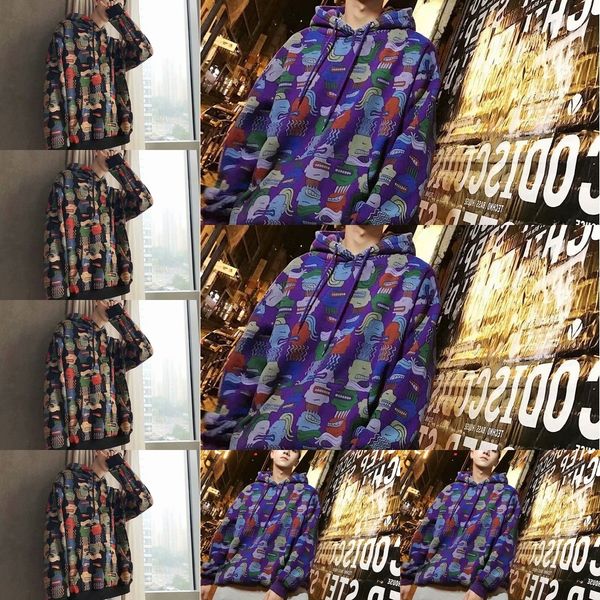 zecqr auumn and sweaercoa sweaerwiner syle les handsome plus thick sweater men's w7etu trendy doll loose ins winter coat velvet hoode, Black
zecqr auumn and sweaercoa sweaerwiner syle les handsome plus thick sweater men's w7etu trendy doll loose ins winter coat velvet hoode, Black