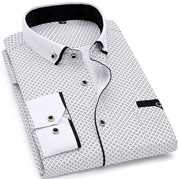 brand fashion pocket design casual men shirt turn-down collar long sleeve fabric soft comfortable men dress shirt chemise homme y0104, White;black
brand fashion pocket design casual men shirt turn-down collar long sleeve fabric soft comfortable men dress shirt chemise homme y0104, White;black