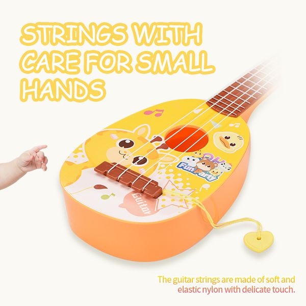 baby mini cartoon animal pattern guitar toys realistic playable musical instruments 4-string guitar toy
baby mini cartoon animal pattern guitar toys realistic playable musical instruments 4-string guitar toy