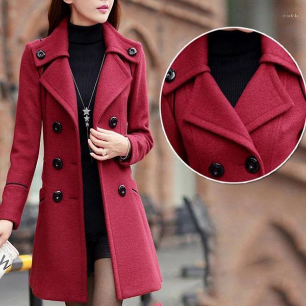 oversize fashion solid winter woolen coats for women double breasted overcoat turn-down collar slim outerwear female trench coat1, Tan;black
oversize fashion solid winter woolen coats for women double breasted overcoat turn-down collar slim outerwear female trench coat1, Tan;black