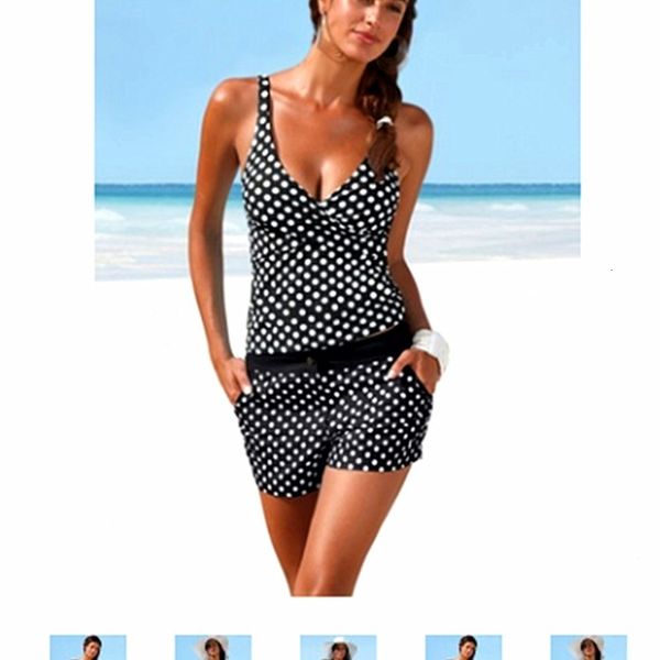 single with wave point covering belly and thin split body spring swimsuit, White;black
single with wave point covering belly and thin split body spring swimsuit, White;black