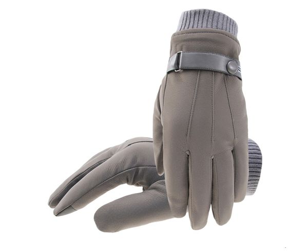 winter womens gloves skin feel leather windproof european and american designer gloves mens winter gloves, Blue;gray
winter womens gloves skin feel leather windproof european and american designer gloves mens winter gloves, Blue;gray