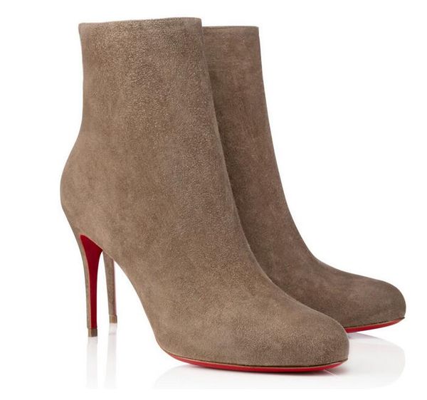 black suede with spikes pointed toes womens ankle boots fashion designer classic fashion ladies red bottom high heels shoes
black suede with spikes pointed toes womens ankle boots fashion designer classic fashion ladies red bottom high heels shoes