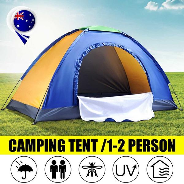2 peopletents portable outdoor travel camping hiking tents shelters beach shade tent anti-mosquito uv protection (random color
2 peopletents portable outdoor travel camping hiking tents shelters beach shade tent anti-mosquito uv protection (random color