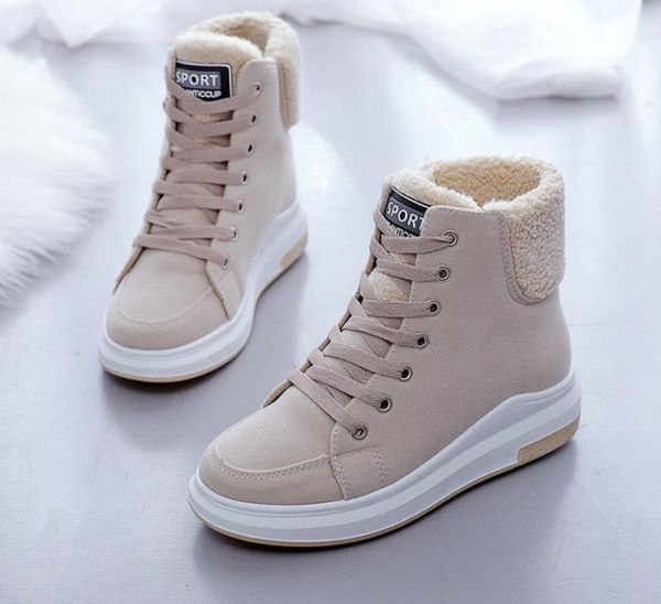 winter women sneakers with fur high vulcanized shoes warm comfort gym female trainers quality wild walking casual shoes, Black
winter women sneakers with fur high vulcanized shoes warm comfort gym female trainers quality wild walking casual shoes, Black