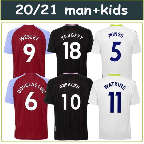 2020/2021 aston villa soccer jerseys watkins 20 21 wesley grealish football shirt el ghazi hourihane m.trezeguet mcginn men kids kit uniform, Black;yellow
2020/2021 aston villa soccer jerseys watkins 20 21 wesley grealish football shirt el ghazi hourihane m.trezeguet mcginn men kids kit uniform, Black;yellow