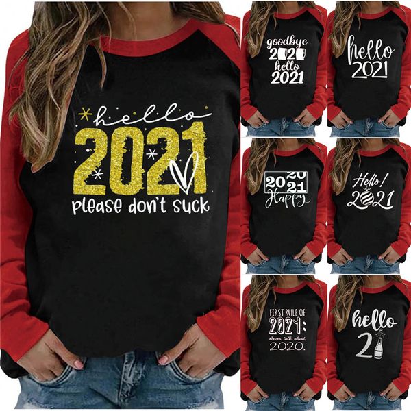 2021 spring womens tshirts printed o neck long sleeve loose women casual pullover patchwork femme tees, White
2021 spring womens tshirts printed o neck long sleeve loose women casual pullover patchwork femme tees, White