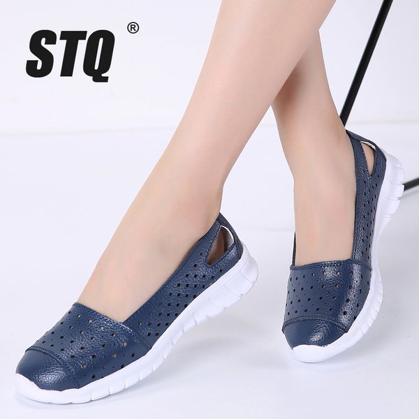 stq 2020 autumn women flat shoes genuine leather cutout ballet flats shoes flats ladies slip on loafers nurse boat shoes 7731 1006, Black;white
stq 2020 autumn women flat shoes genuine leather cutout ballet flats shoes flats ladies slip on loafers nurse boat shoes 7731 1006, Black;white