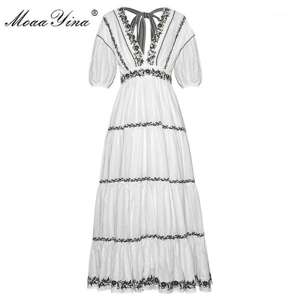 casual dresses moaayina fashion dress summer women's v-neck lantern sleeve embroidery sequins slim party elegant dresses1, Black;gray
casual dresses moaayina fashion dress summer women's v-neck lantern sleeve embroidery sequins slim party elegant dresses1, Black;gray