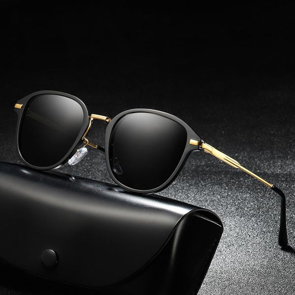 sunglasses vintage round men women fashion polarized color film driving sun glasses female shades goggle 476, White;black 
sunglasses vintage round men women fashion polarized color film driving sun glasses female shades goggle 476, White;black