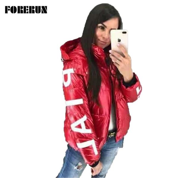 women's down & parkas forerun winter coat women puffer jacket letter printed glossy cotton padded warm parka abrigos mujer invierno 202, Black
women's down & parkas forerun winter coat women puffer jacket letter printed glossy cotton padded warm parka abrigos mujer invierno 202, Black