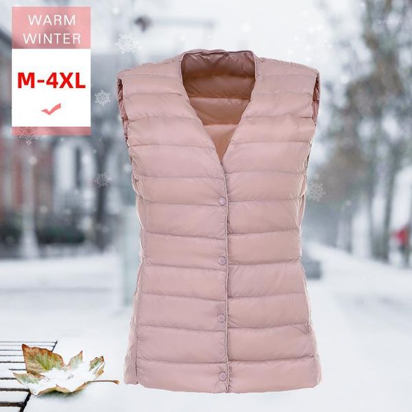 m-4xl women white duck down vest female ultra light slim thin sleeveless coat warm single breasted waistcoat windproof liner1, Black
m-4xl women white duck down vest female ultra light slim thin sleeveless coat warm single breasted waistcoat windproof liner1, Black