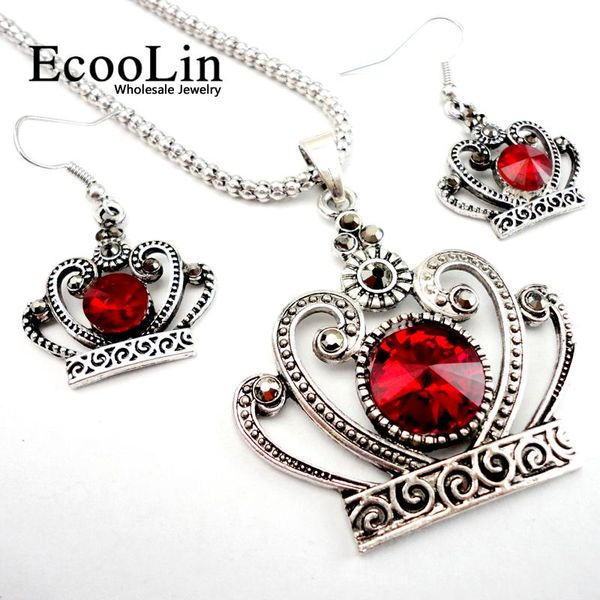 20pcs /lot fashion retro silver color imperial crown jewelry set women pendant earring necklace chain jewelry lots lr212
20pcs /lot fashion retro silver color imperial crown jewelry set women pendant earring necklace chain jewelry lots lr212
