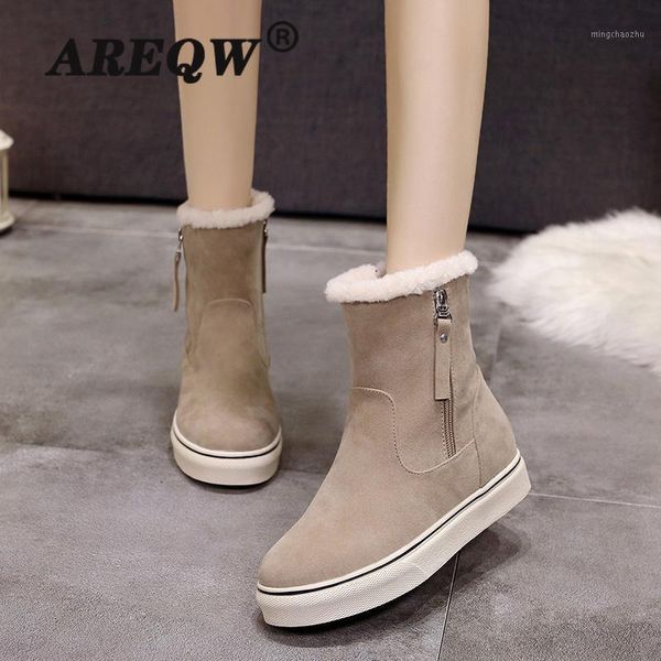 boots areqw plus velvet snow winter european american short tube cotton heel female ankle plush long high1, Black
boots areqw plus velvet snow winter european american short tube cotton heel female ankle plush long high1, Black