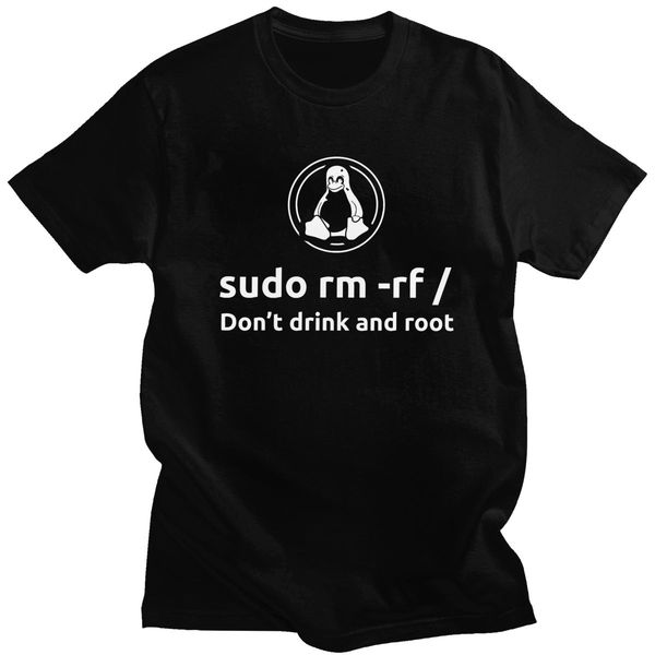 sport funny linux admin programmer sudo t-shirt for men short sleeve programming coding coder t shirt soft cotton tee merch gift
