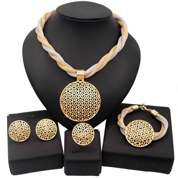 yulaili bridal gifts earrings nigerian wedding african beads jewelry sets woman fashion necklace jewellery wholesale, Black
yulaili bridal gifts earrings nigerian wedding african beads jewelry sets woman fashion necklace jewellery wholesale, Black