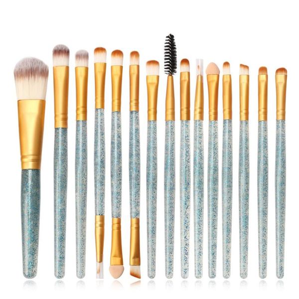 makeup brushes 15pcs/set glitter diamond brush set beauty tools eye shadow foundation powder blush beginner cosmetics kits
makeup brushes 15pcs/set glitter diamond brush set beauty tools eye shadow foundation powder blush beginner cosmetics kits