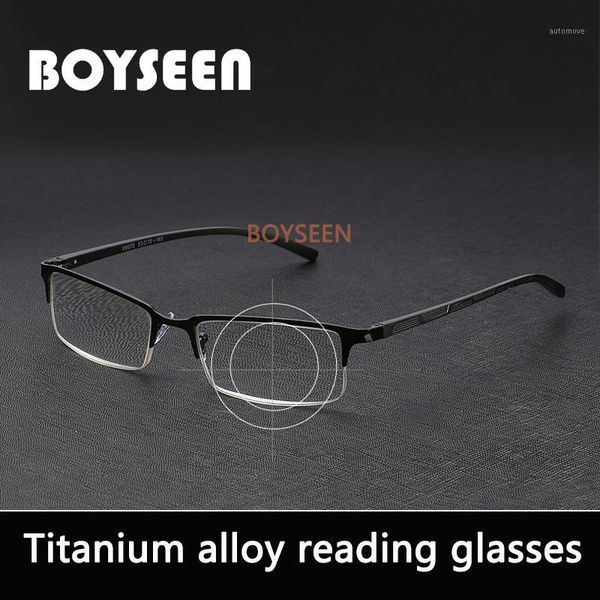 boyseen titanium alloy reading glasses non spherical 12 layer coated lenses retro business hyperopia prescription eyeglasses1, White;black
boyseen titanium alloy reading glasses non spherical 12 layer coated lenses retro business hyperopia prescription eyeglasses1, White;black