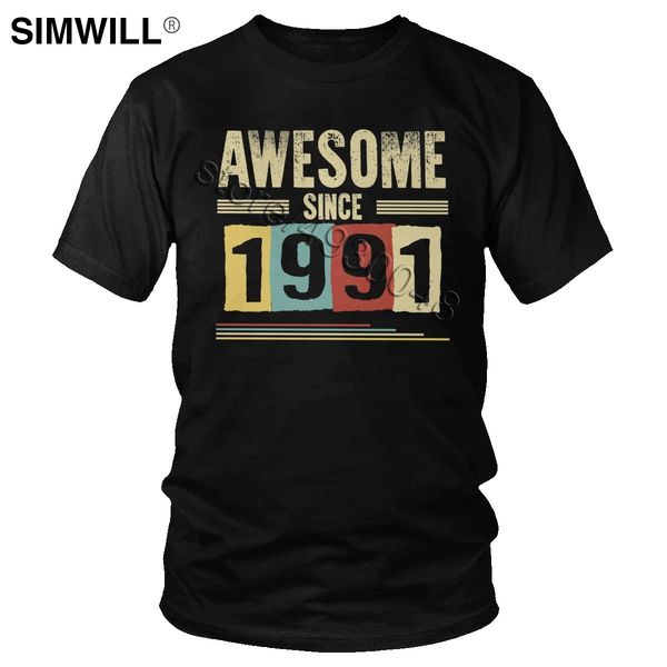 awesome since 1991 t shirt men birthday t-shirt ideas short sleeve summer tees leisure large size sport hooded sweatshirt hoodie
awesome since 1991 t shirt men birthday t-shirt ideas short sleeve summer tees leisure large size sport hooded sweatshirt hoodie
