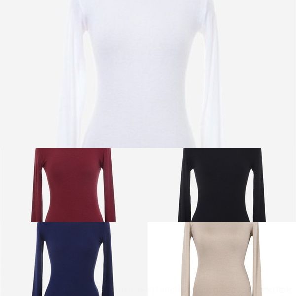 hga7a korean autumn clothing and intoxicating t-shirt tight women's and winter 2020 red in tight show thin chest long sleeve bottomed t, White
hga7a korean autumn clothing and intoxicating t-shirt tight women's and winter 2020 red in tight show thin chest long sleeve bottomed t, White