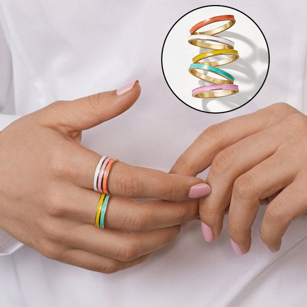 classic simple thin women jewelry with candy color drop oil round shape size 8 ring for lady couple fashion rings
classic simple thin women jewelry with candy color drop oil round shape size 8 ring for lady couple fashion rings