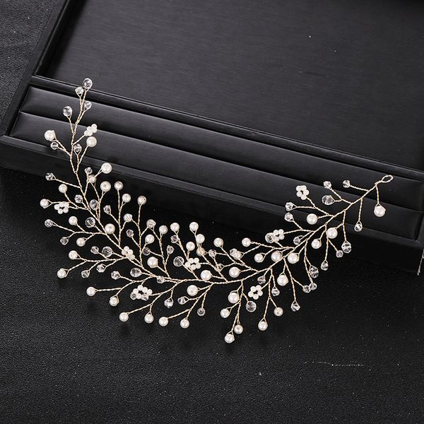 trendy wedding hair accessories gold headband rhinestone crystal pearl headband bridal headdress handmade queen hair accessories, Slivery;golden
trendy wedding hair accessories gold headband rhinestone crystal pearl headband bridal headdress handmade queen hair accessories, Slivery;golden